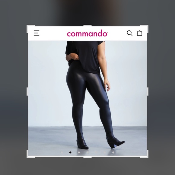 Commando faux leather leggings size 3X - Picture 3 of 6